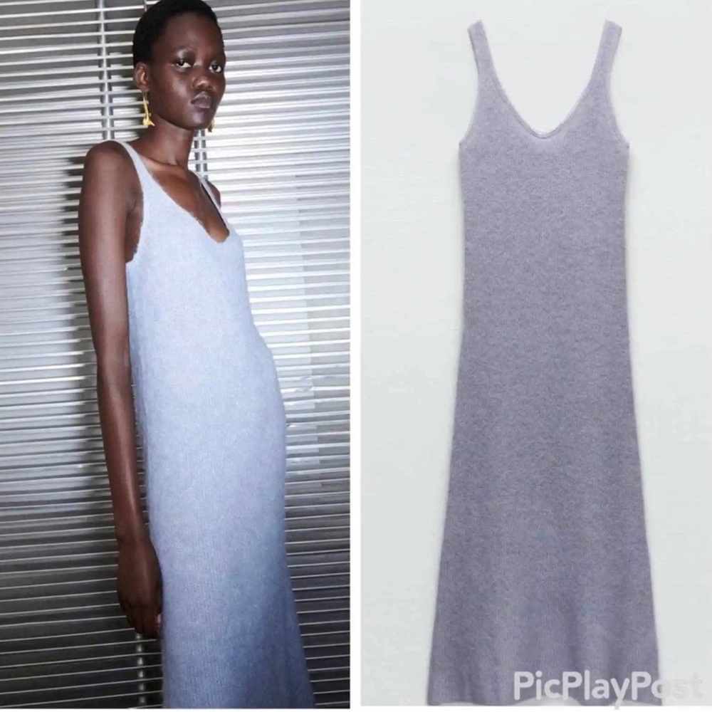 Zara Alpaca Dress sz L